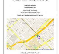 South on Lincoln w map